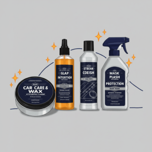 “Automotive car care and cleaning products for maintaining a clean and polished vehicle”