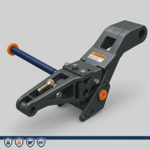 “Automotive couplings and safety accessories for secure towing, transport, and driving protection”