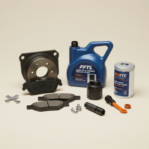 “Automotive maintenance service parts for regular vehicle upkeep and peak performance”