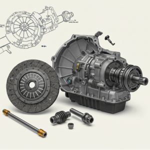 “Automotive transmission and drivetrain components for reliable power transfer and driving performance”