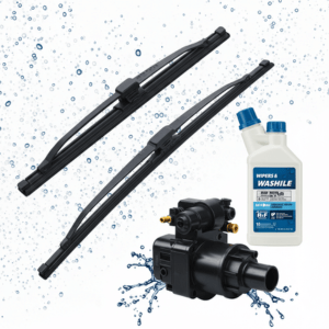 “Automotive wipers and washing systems for improved visibility and safe driving conditions”