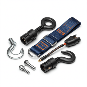 “Reliable towing accessories for safe trailer connections and transport”