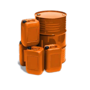 Assorted engine oils and fluids for heavy‑duty trucks (Mack, Actros, MAN Diesel, HOWO, DAF, Scania, Volvo F6 & F7) displayed on a white background.